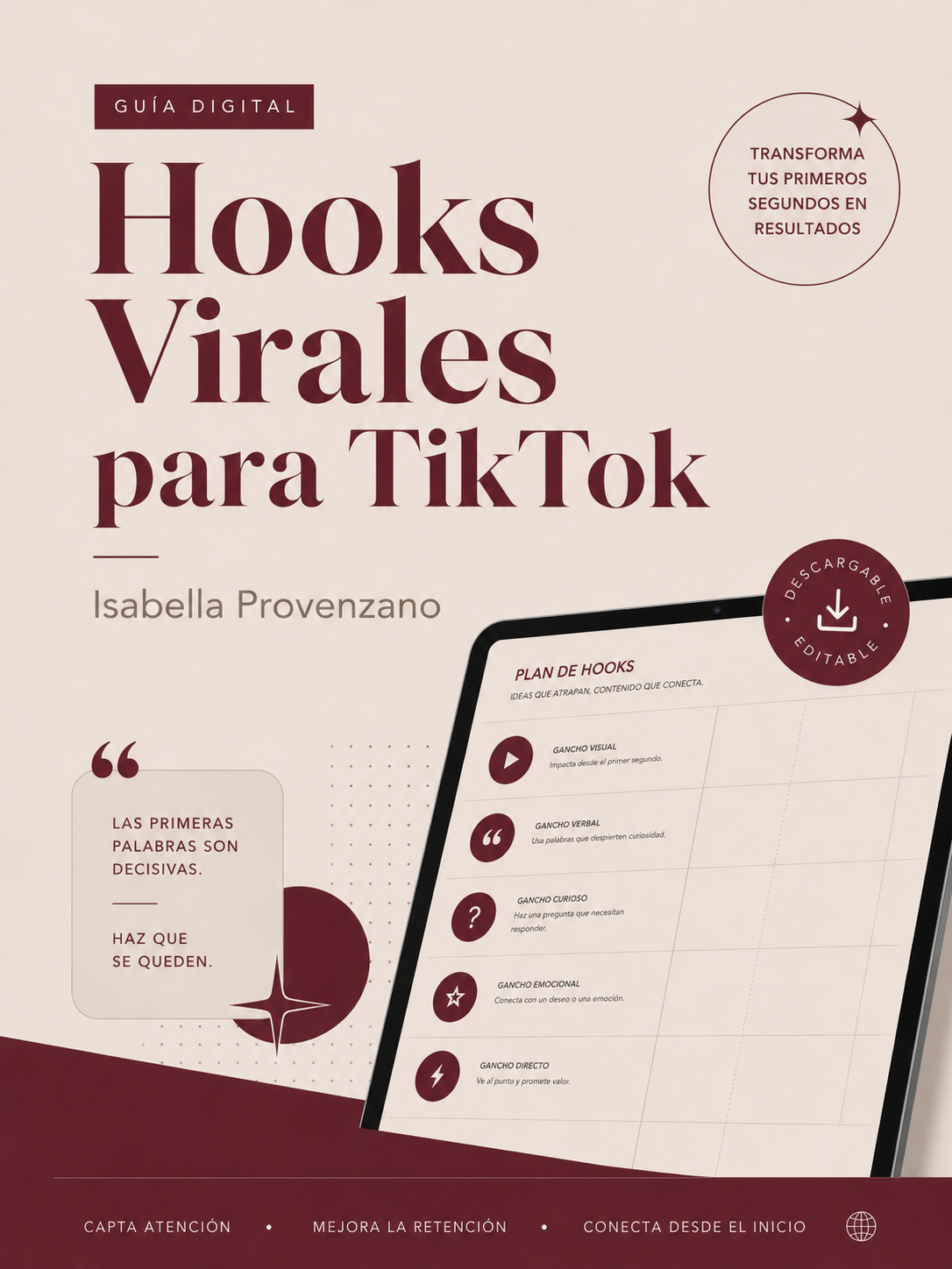 Pack de Hooks Virales para TikTok